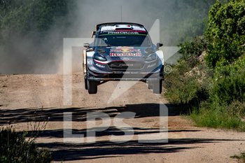 2018-06-10 - Sebastien Ogier e il navigatore Julien Ingrassia su Ford Fiesta WRC alla PS15 - RALLY ITALIA SARDEGNA WRC - RALLY - MOTORS